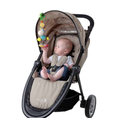 آویز عروسکی کالسکه نوزاد برند پلی گرو مدل Dingly Dangly