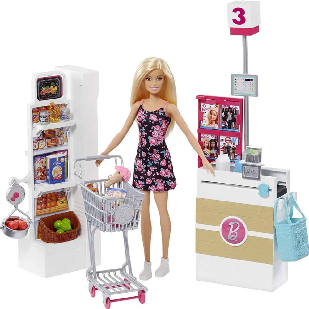 عروسک باربی در سوپرمارکت Barbie مدل Supermarket