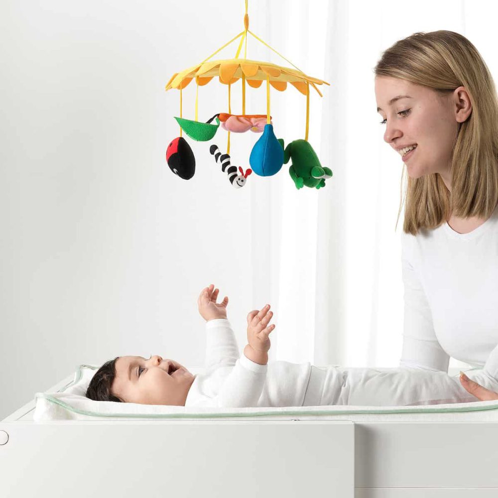 آویز آویز عروسکی تخت کودک ایکیا مدل Klappa