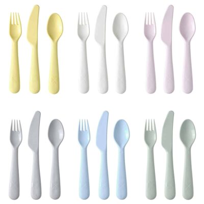 قاشق چنگال چاقو کودک ایکیا مدل Cutlery Kalas