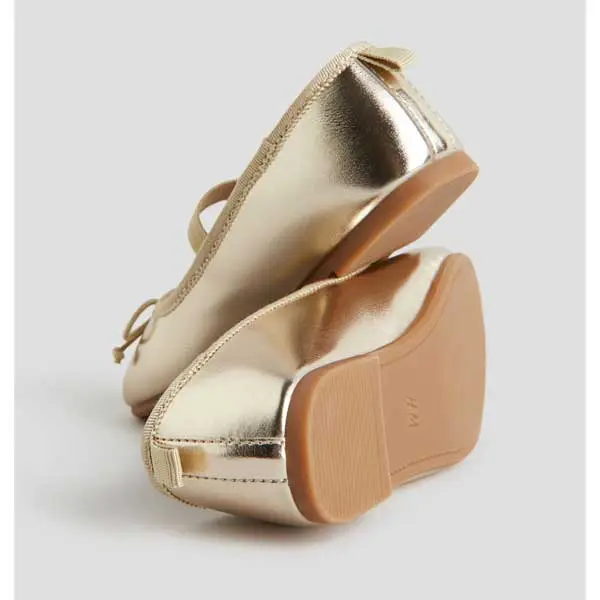 کفش عروسکی دخترانه بچه گانه برند اچ اند ام مدل Ballet pumps