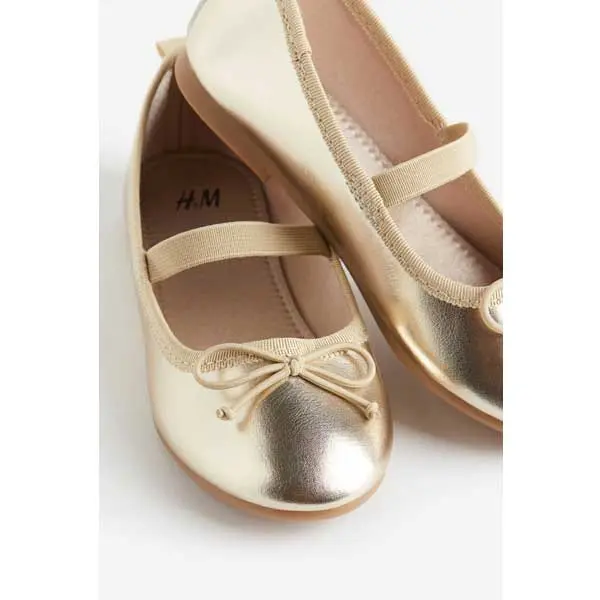 کفش عروسکی دخترانه بچه گانه برند اچ اند ام مدل Ballet pumps