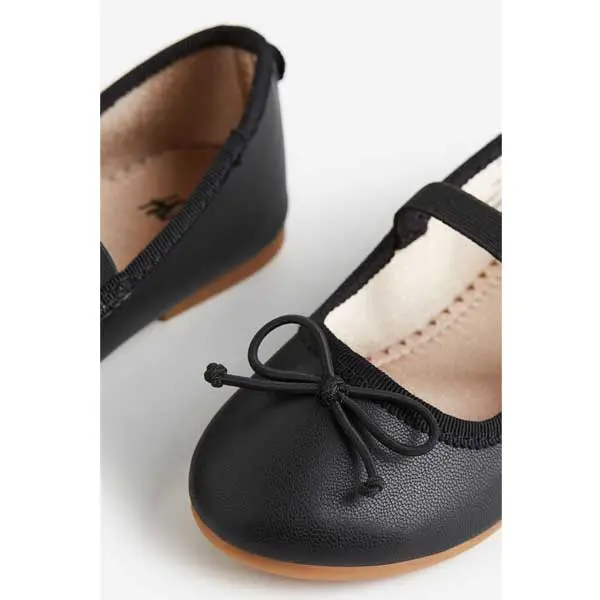 کفش عروسکی دخترانه بچه گانه برند اچ اند ام مدل Ballet pumps