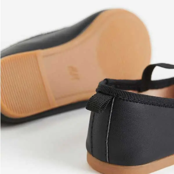 کفش عروسکی دخترانه بچه گانه برند اچ اند ام مدل Ballet pumps