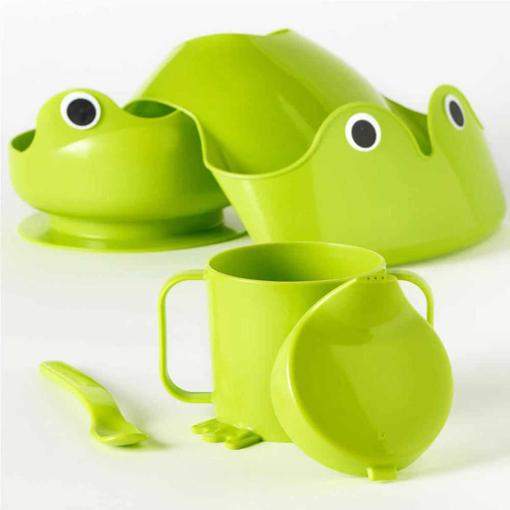 ست 4 تکه ظرف غذای کودک ایکیا مدل Mata