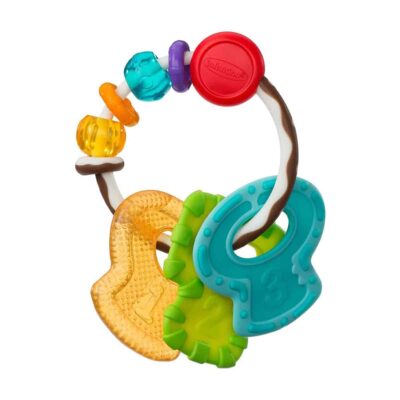دندان گیر جغجغه ای نوزاد اینفنتینو Infantino مدل Teether Keys