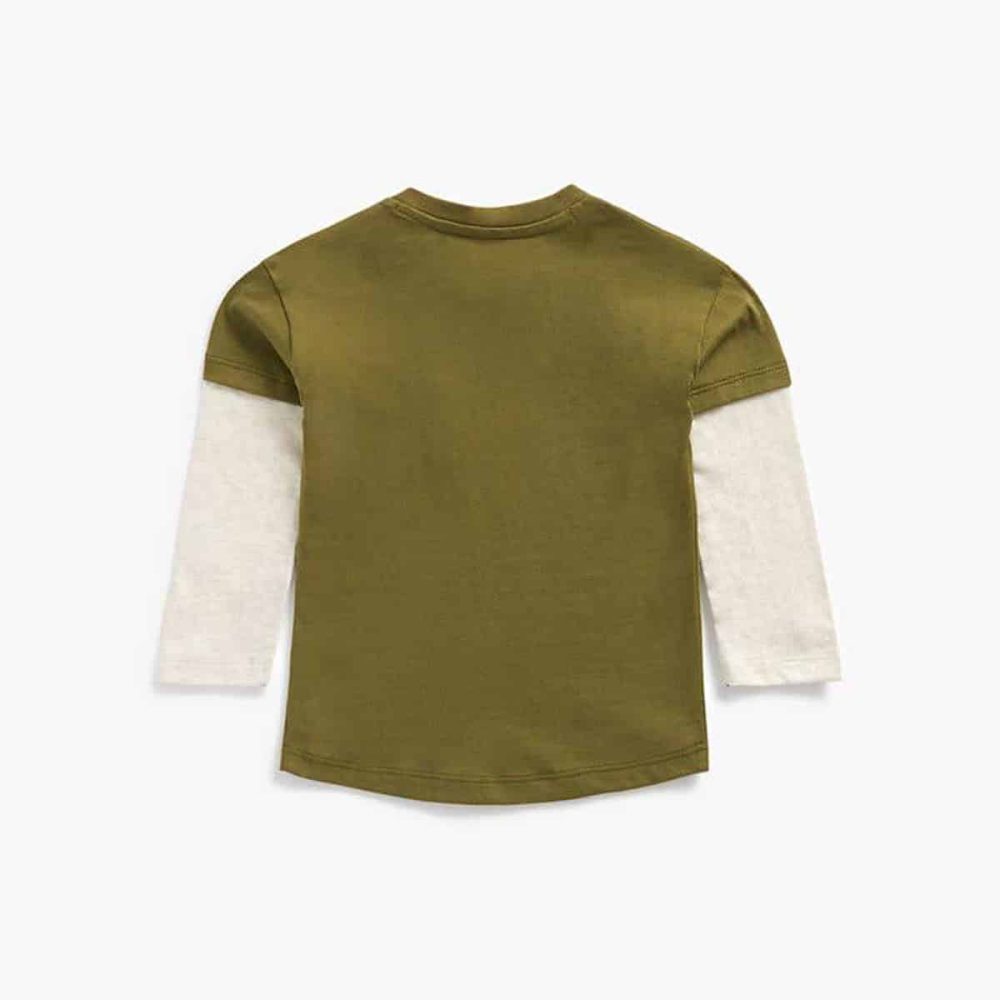 بلوز نوزادی مادرکر مدل Dino Mock