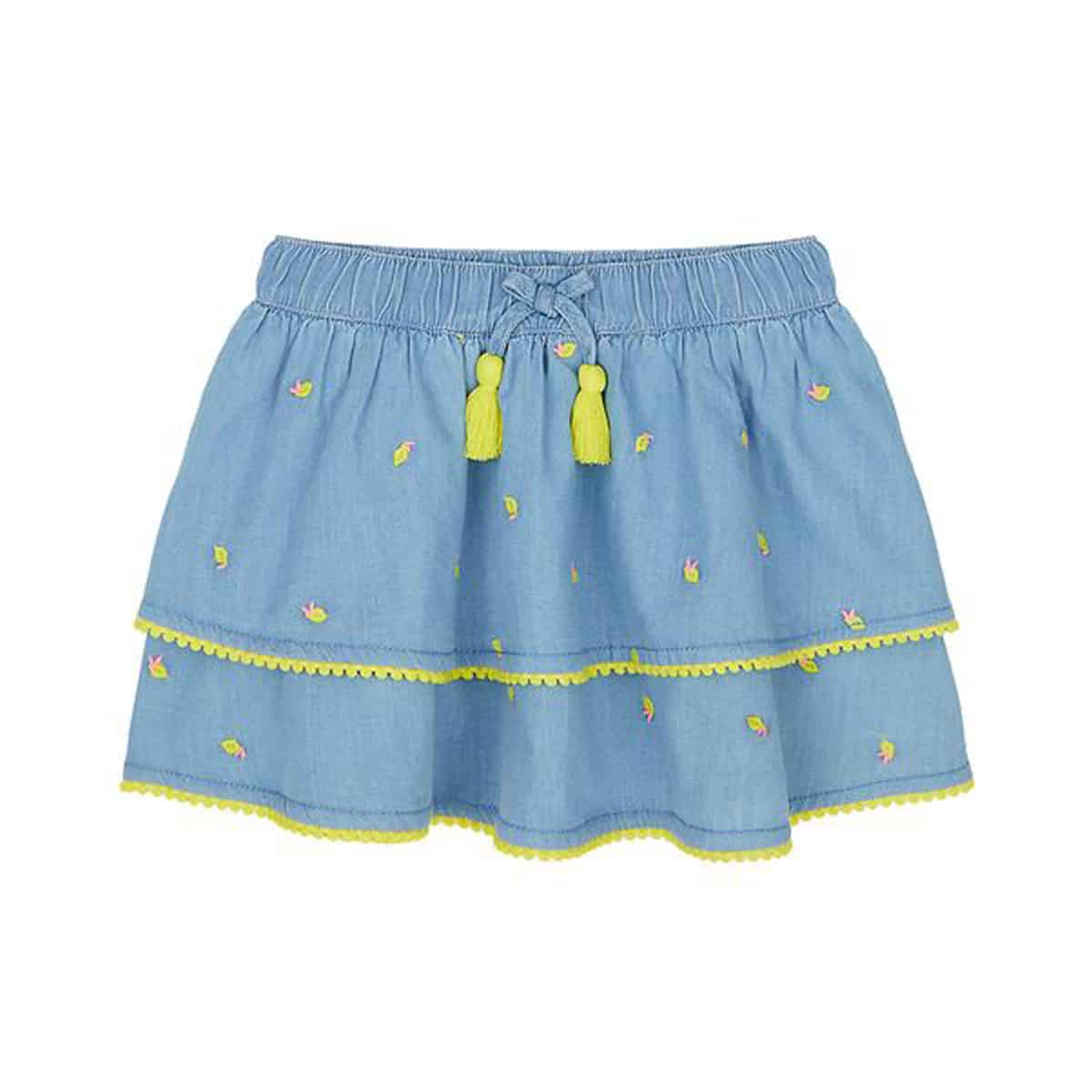 دامن دخترانه بچه گانه مادرکر مدل Lemon Embroidered Skirt