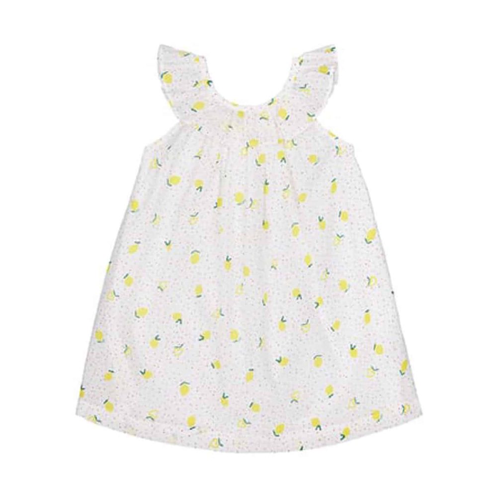پیراهن نوزادی مادرکر مدل Lemon Frill Dress