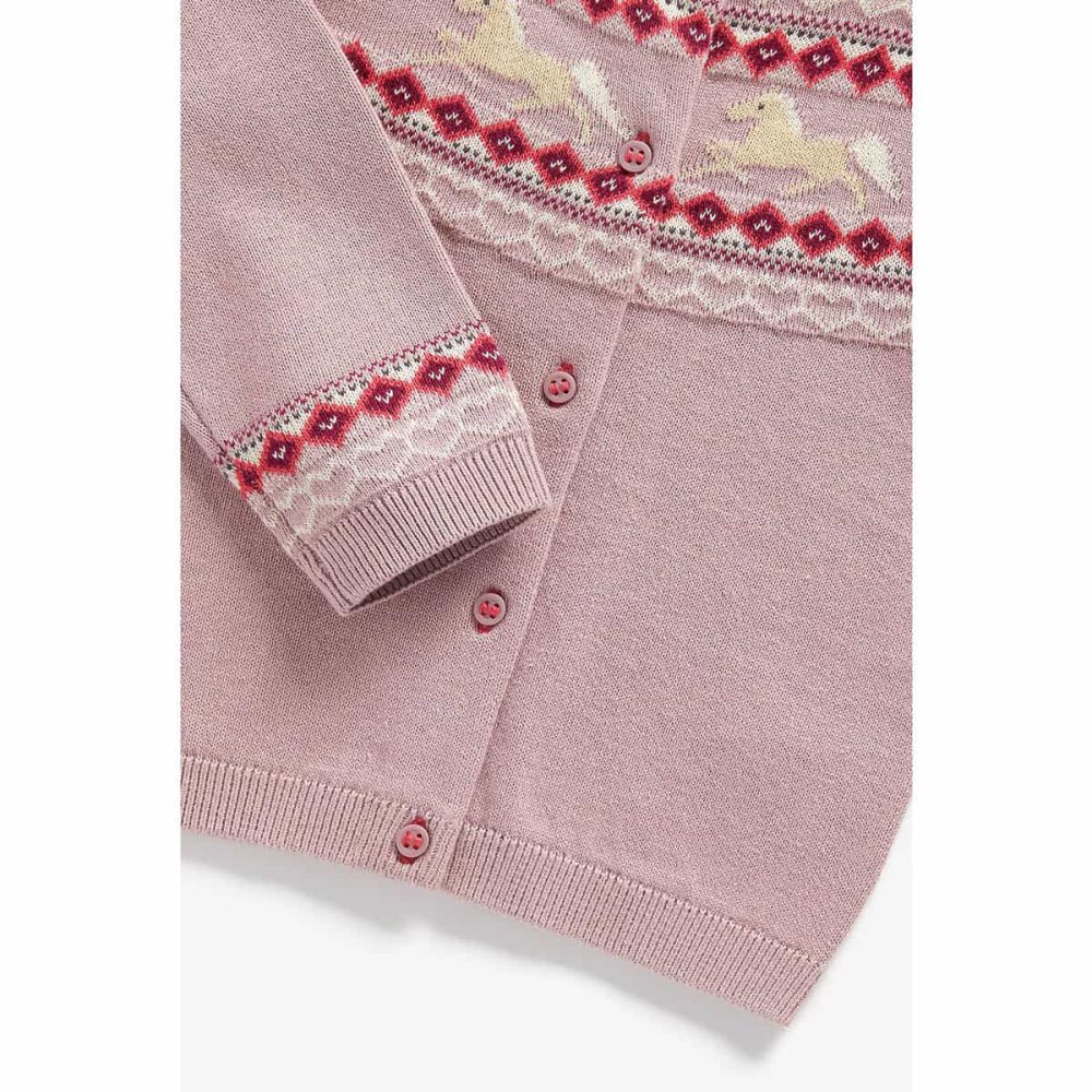 ژاکت نوزاد مادرکر مدل Horse Fair