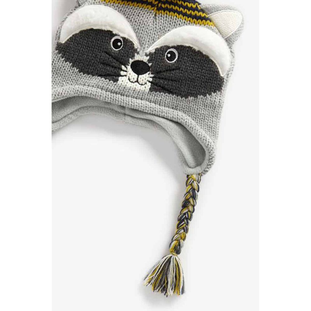 کلاه پشمی بچه گانه مادرکر مدل Raccoon Hat