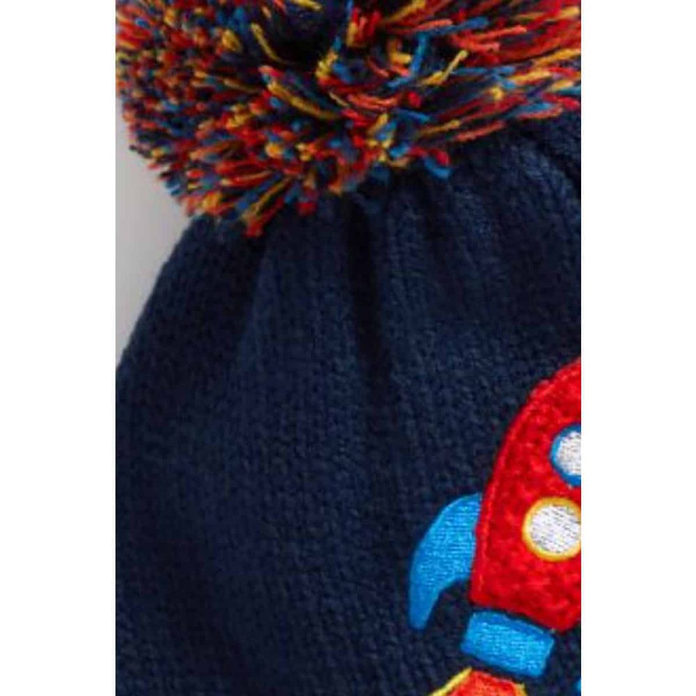 دستکش و کلاه بچه گانه پسرانه مادرکر مدل Rocket Knitted