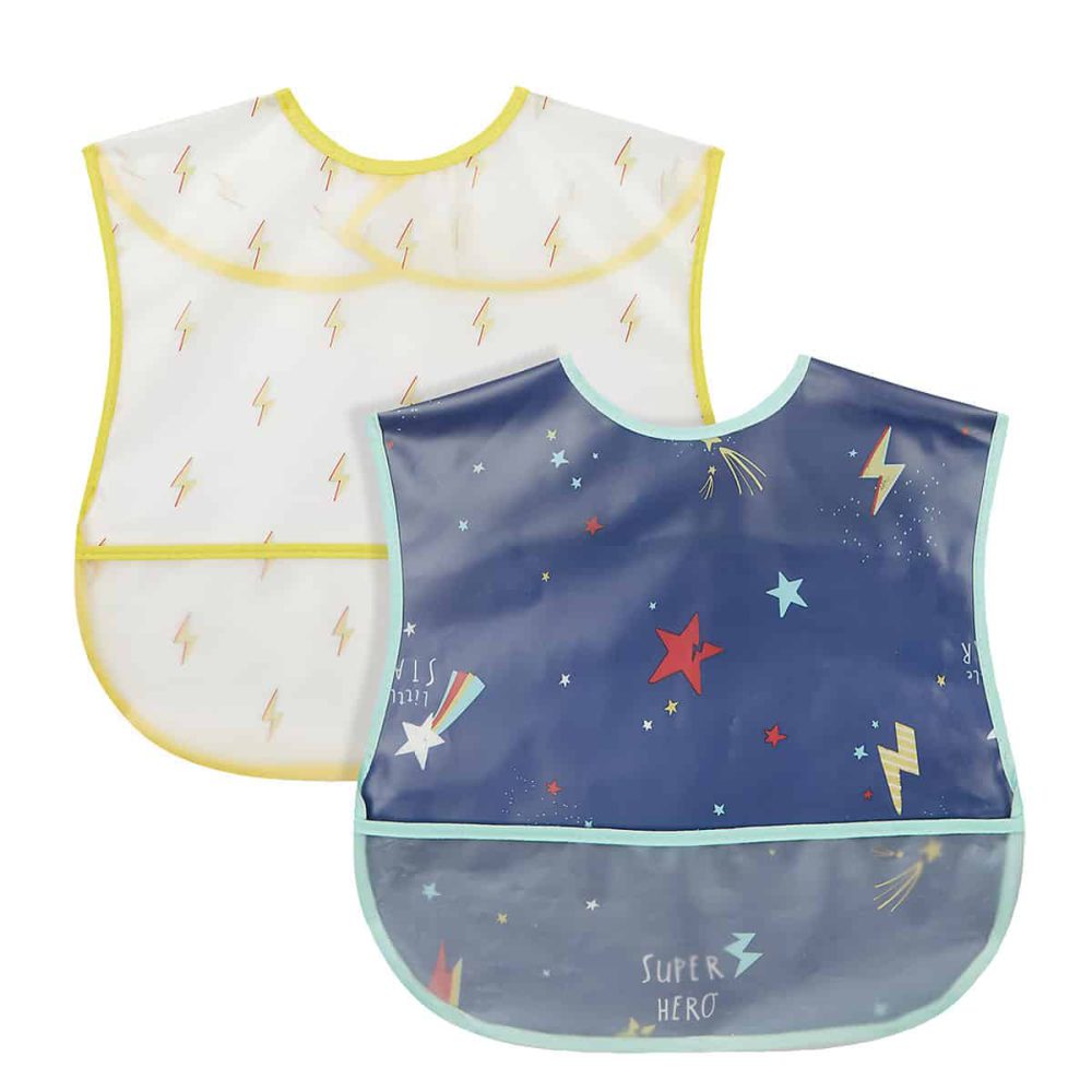 پیشبند نوزاد مادرکر مدل Superhero