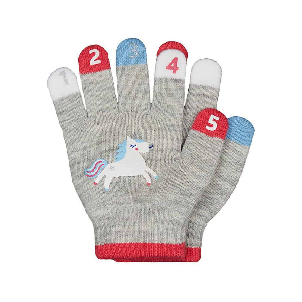 دستکش و کلاه بچه گانه دخترانه مادرکر مدل Unicorn Magic