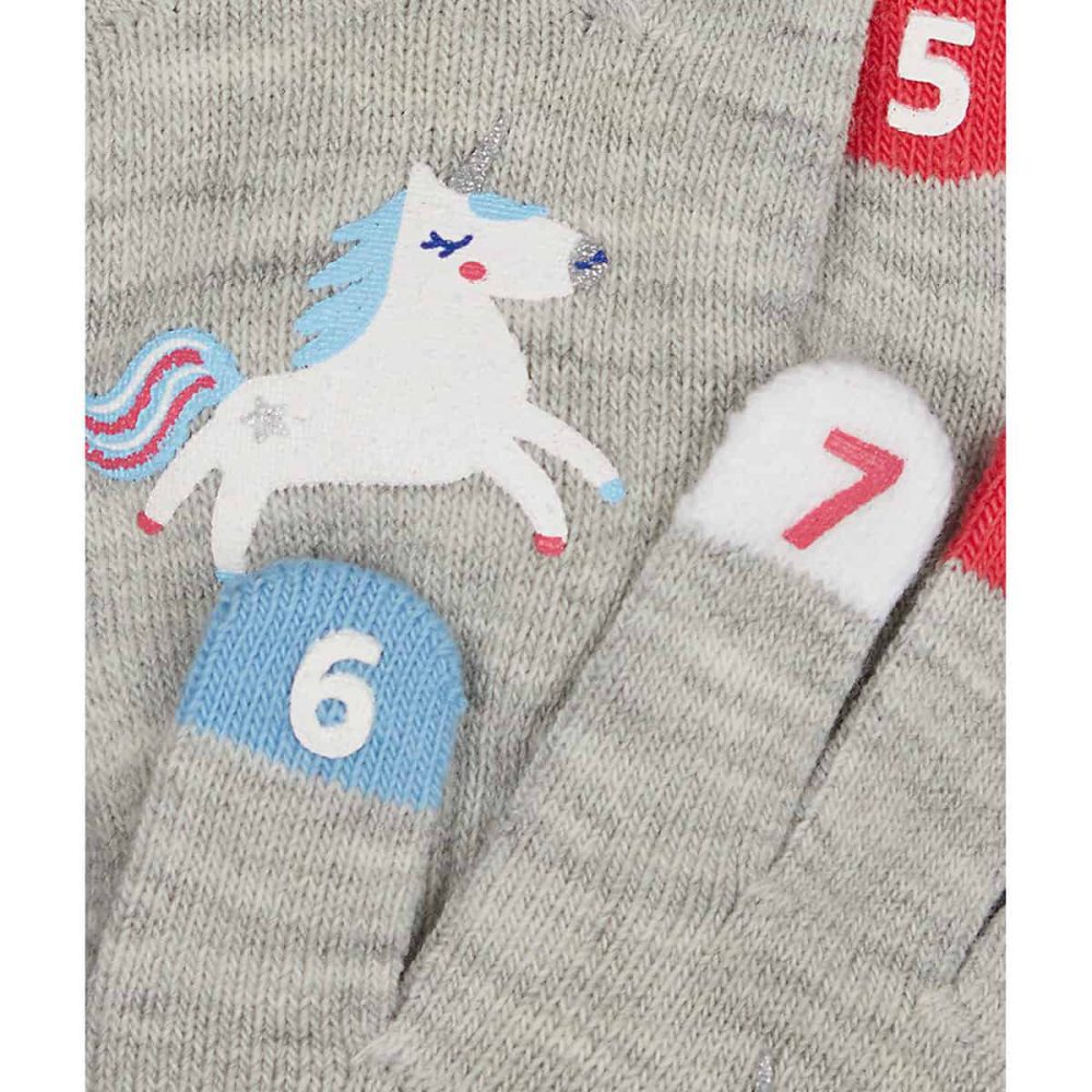 دستکش و کلاه بچه گانه دخترانه مادرکر مدل Unicorn Magic