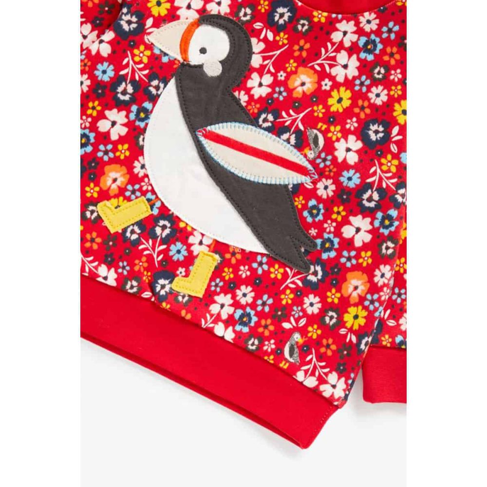 بلوز نوزادی دخترانه مادرکر مدل Floral Puffin