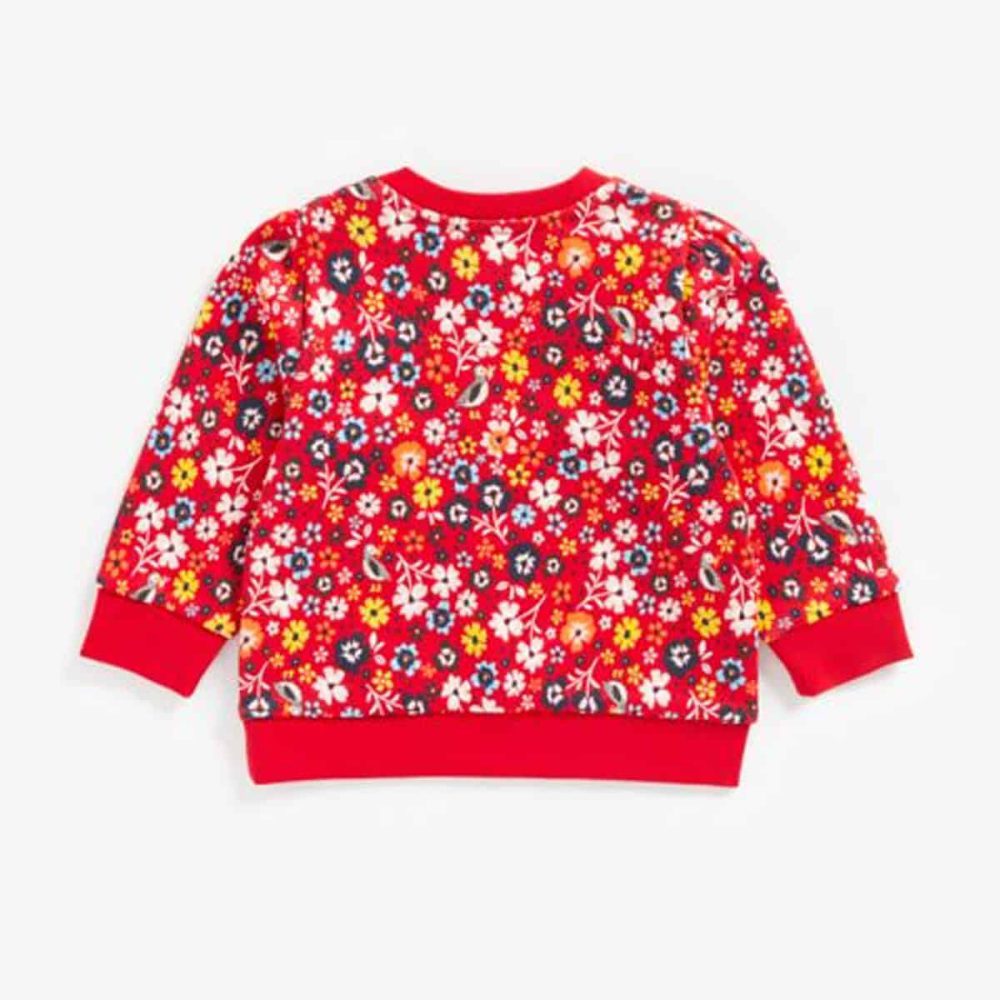 بلوز نوزادی دخترانه مادرکر مدل Floral Puffin