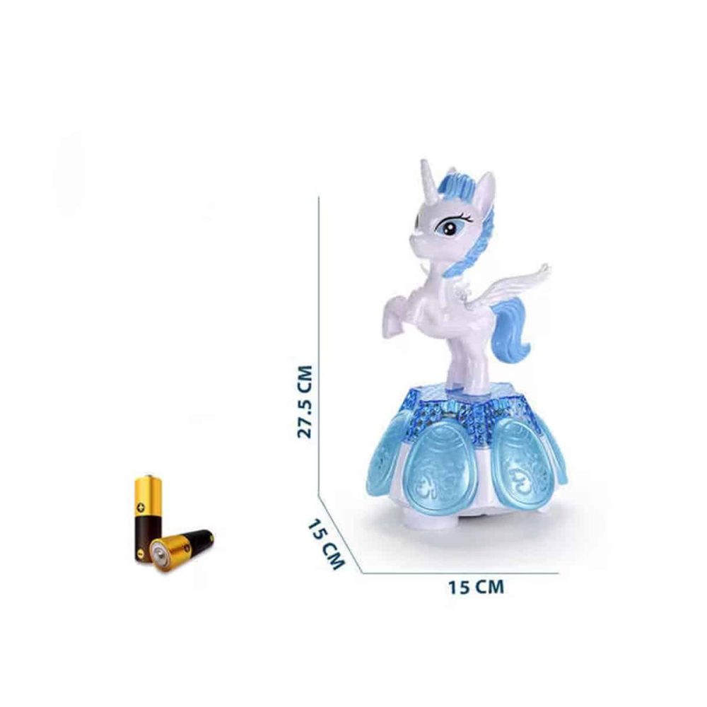 اسباب بازی یونیکورن موزیکال حرکتی مدل Unicorn 5D