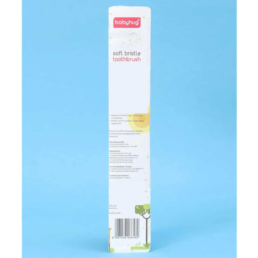 مسواک کودک Babyhug مدل برس نرم