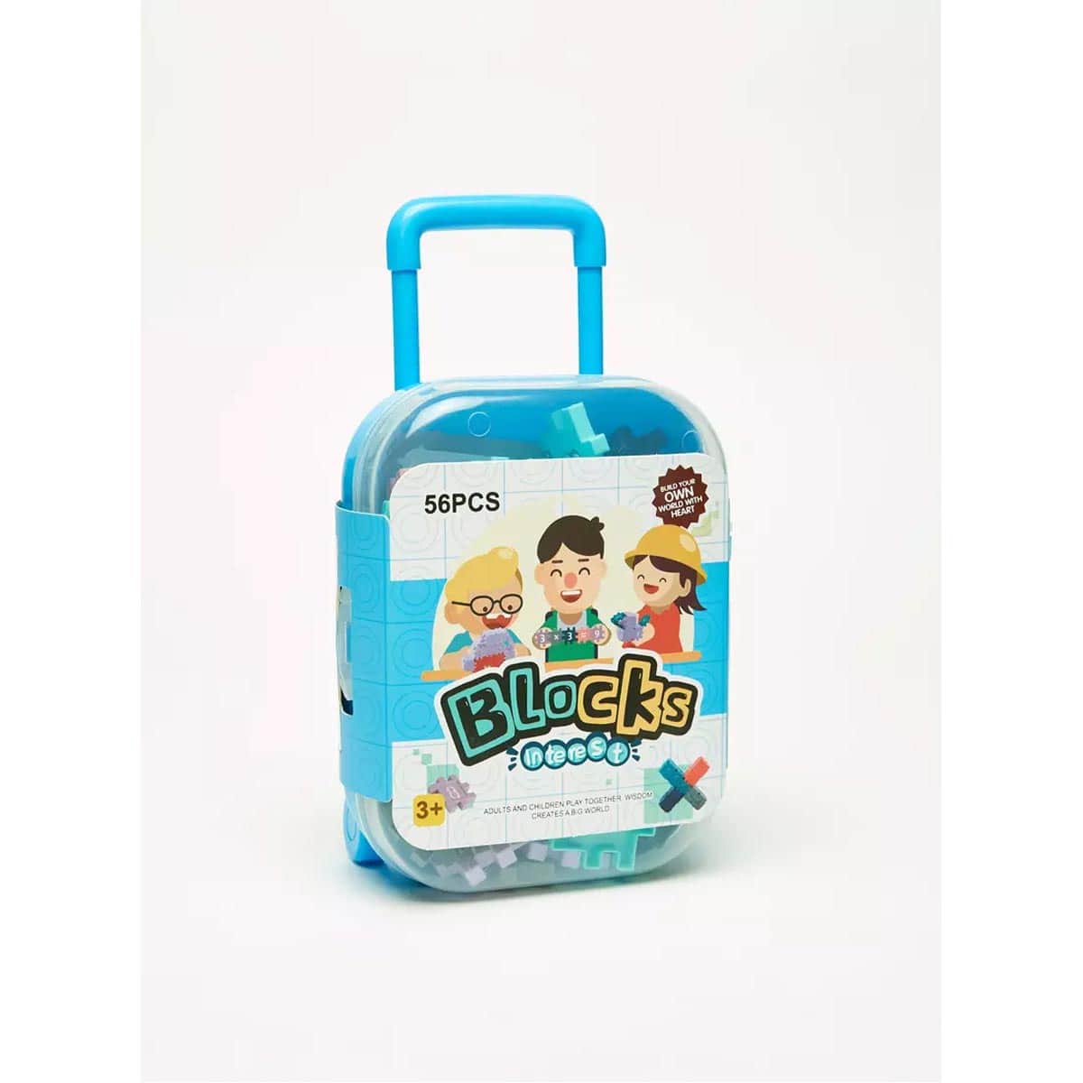 اسباب بازی فکری پازل ریاضی برند Max مدل 56PCS Blocks