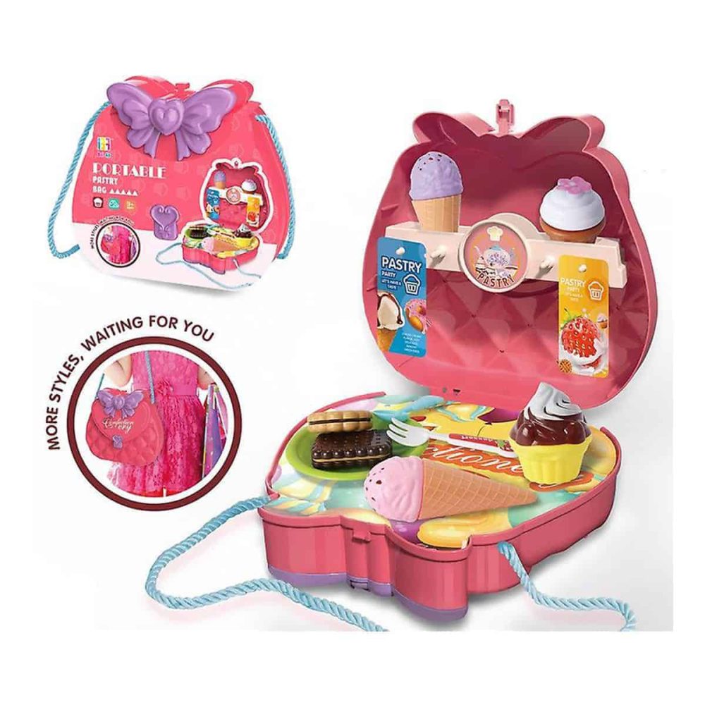 اسباب بازی کیف دستی شیرینی جات مدل Pastry