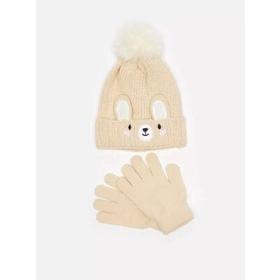 دستکش و کلاه بچه گانه برند مکس مدل Ear Applique