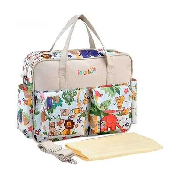 ساک لوازم نوزاد 2 تکه برند Insular مدل Animal