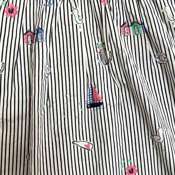 پیراهن دخترانه نوزادی برند مادرکر مدل Striped Skirt