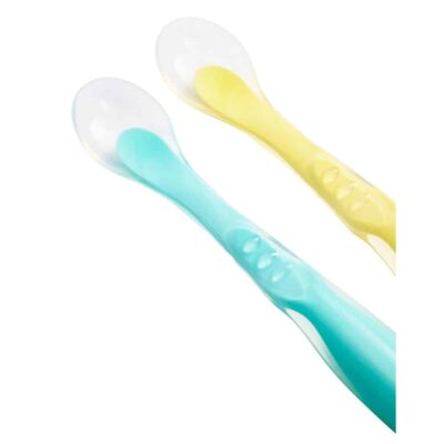 قاشق کودک مادرکر مدل Soft Silicone Spoons