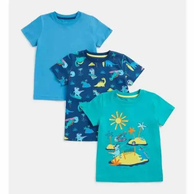 تیشرت پسرانه بچه گانه مادرکر مدل Tropical Dino