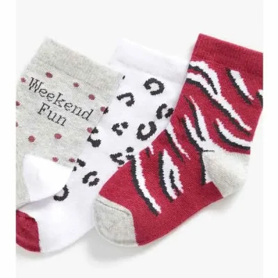 جوراب دخترانه بچه گانه مادرکر مدل Weekend Fun