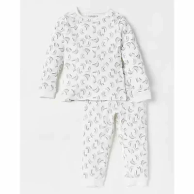 بلوز و شلوار راحتی بچه گانه برند جونیورز مدل White-Gray