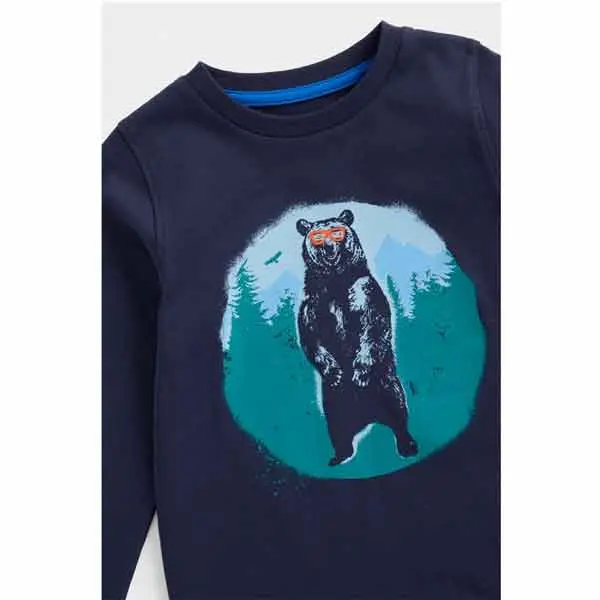 بلوز پسرانه بچه گانه مادرکر مدل Bear Long