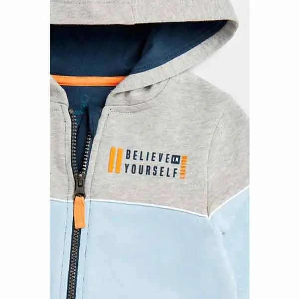 سویشرت پسرانه بچه گانه مادرکر مدل Colour Block