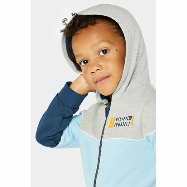 سویشرت پسرانه بچه گانه مادرکر مدل Colour Block