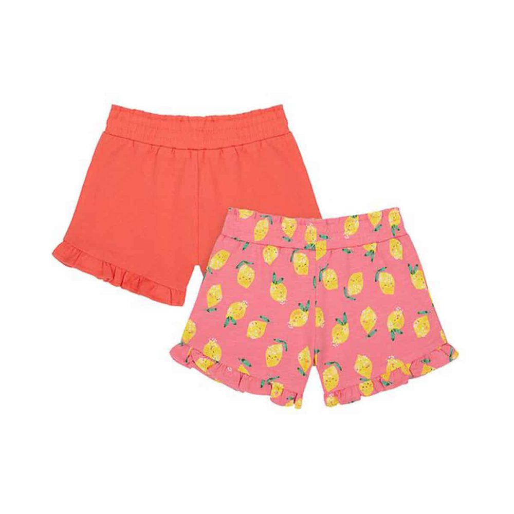 شلوارک نوزادی مادرکر مدل Coral And Lemon
