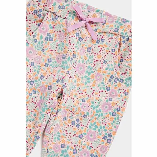 ست سویشرت و شلوار دخترانه بچه گانه مادرکر مدل Floral