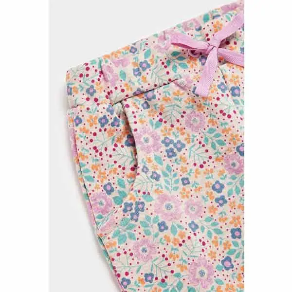 ست سویشرت و شلوار دخترانه بچه گانه مادرکر مدل Floral