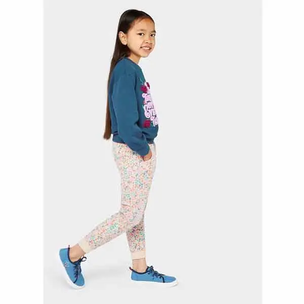 ست سویشرت و شلوار دخترانه بچه گانه مادرکر مدل Floral