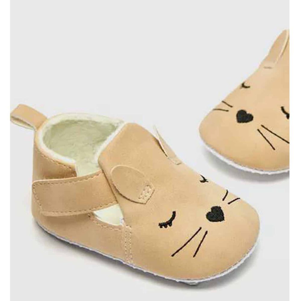 پاپوش نوزاد برند مکس مدل Printed Booties-1