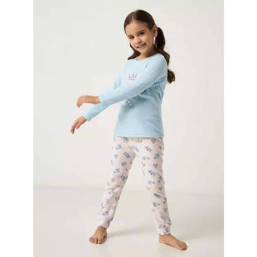 بلوز و شلوار دخترانه بچه گانه برند مکس مدل T-shirt and Pyjama