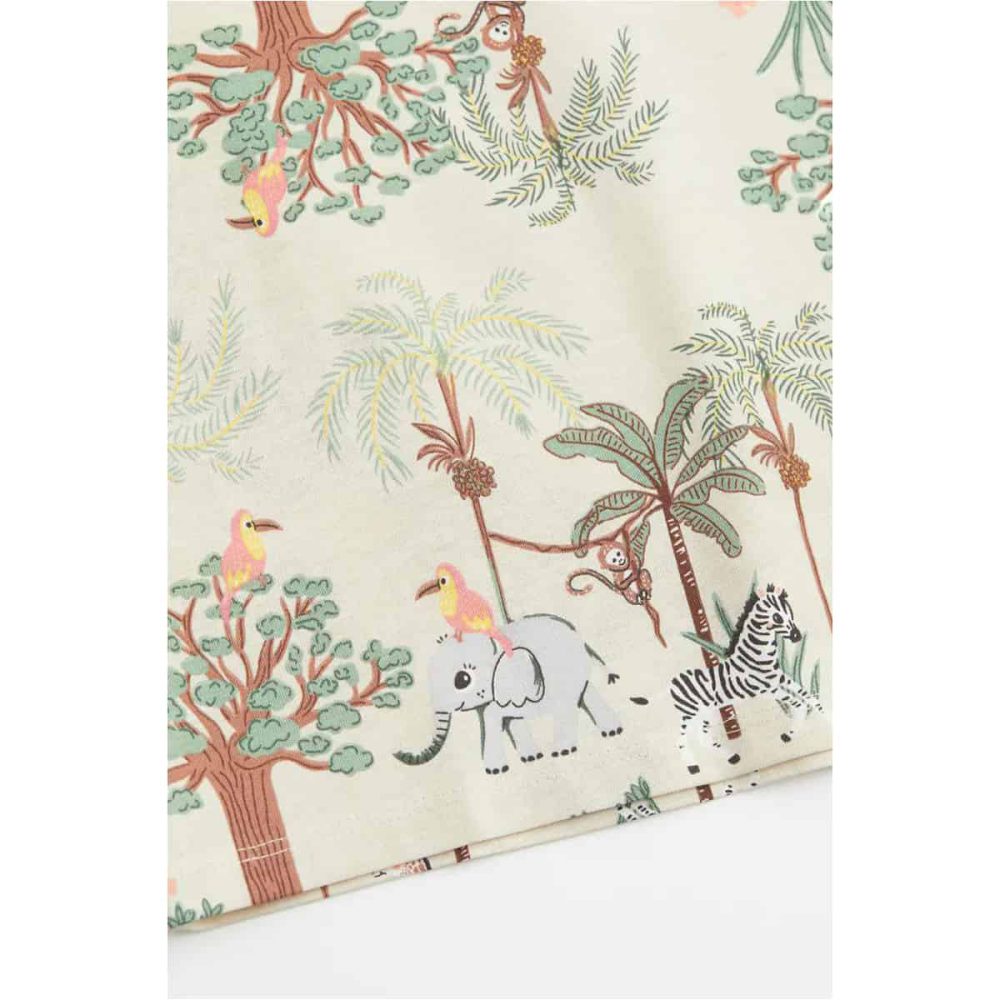 تیشرت دخترانه بچه گانه برند اچ اند ام مدل Printed Animals