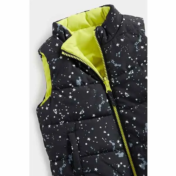 کاپشن دوطرفه بدون آستین بچه گانه مادرکر مدل Reversible Gilet