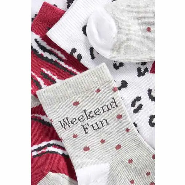جوراب دخترانه بچه گانه مادرکر مدل Weekend Fun