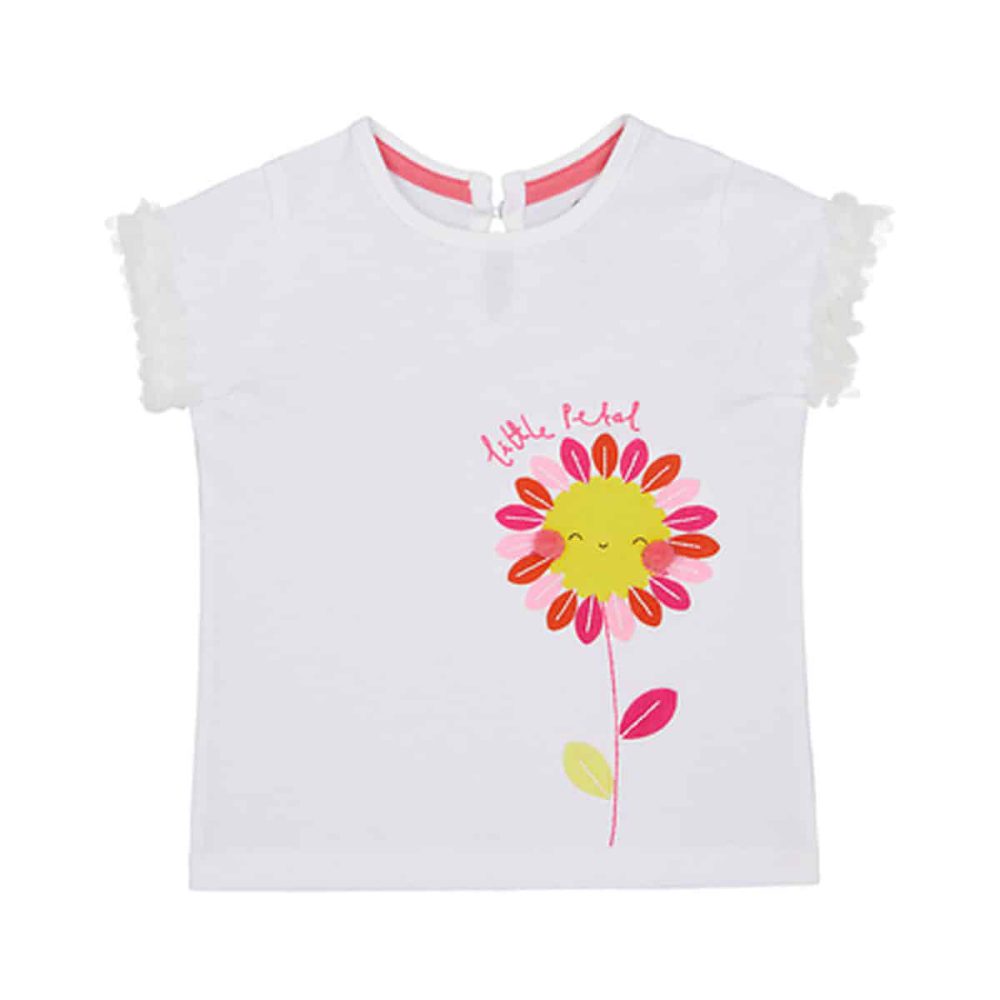 تیشرت نوزادی مادرکر مدل White Flower