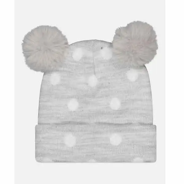 کلاه بافتنی نوزادی برند Sinsay مدل White-Gray