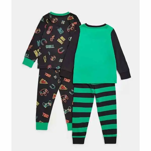 ست بلوز و شلوار راحتی پسرانه بچه گانه مادرکر مدل Epic