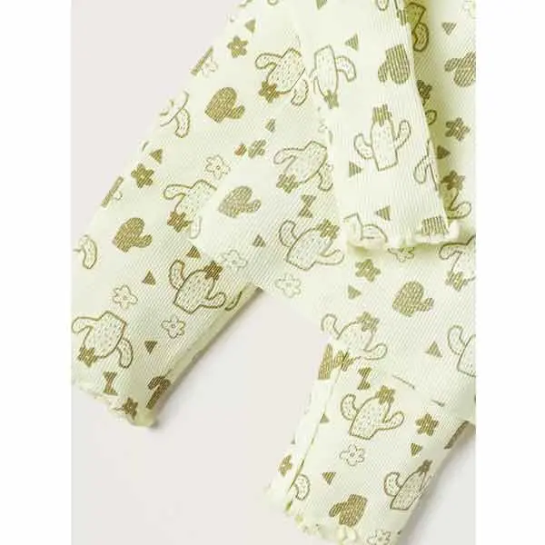 بلوز و شلوار راحتی دخترانه بچه گانه برند جونیورز مدل Cactus