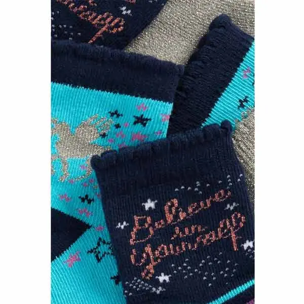 جوراب دخترانه بچه گانه مادرکر مدل Unicorn