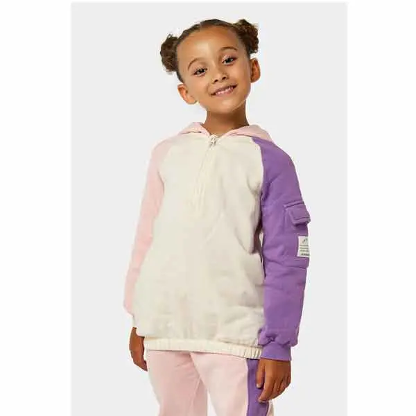 ست هودی و شلوار دخترانه بچه گانه مادرکر مدل Pink Panel